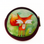 Round coin purse Fox  - 1
