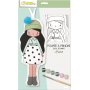 Doll to paint, Ariane  - 1