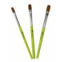 Set of 3 synthetic flat brushes  - 2