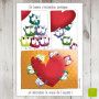 CS 501 - Carte postale d'amour/amitié "Coeur d'amitié"