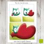 CS 504 - Carte postale d'amour/amitié "Mon coeur se gonfle" Valentine Iokem - 0