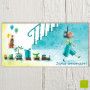 CS 199 RA - Carte postale panoramique "Joyeux anniversaire"