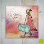 CS 726 - Carte Mon Amie Luce "L'amour comme seul bagage"