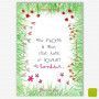 CS 201 - Carte postale avec citation "Bouquet de bonheur" Valentine Iokem - 1