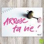 CS 749 - Carte postale "Arrose ta vie!" Folisabelle - 1