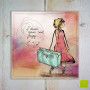 CS 726 - Carte Mon Amie Luce "L'amour comme seul bagage" Myra Vienne - 1