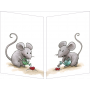Carte Cache-Cache "Les souris sur la balançoire"  - 1