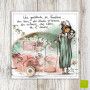CS 653 - Carte Mon Amie Luce "Guirlande de Bonheur" Myra Vienne - 1