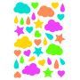 Baby, Pack 6 sh 14,8x21cm, Neon Multishapes  - 3