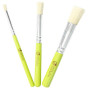 Set of 3 stencil brushes  - 1
