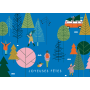 Artlequin - Carte de Noël Joyeuses fêtes forêt  - 1